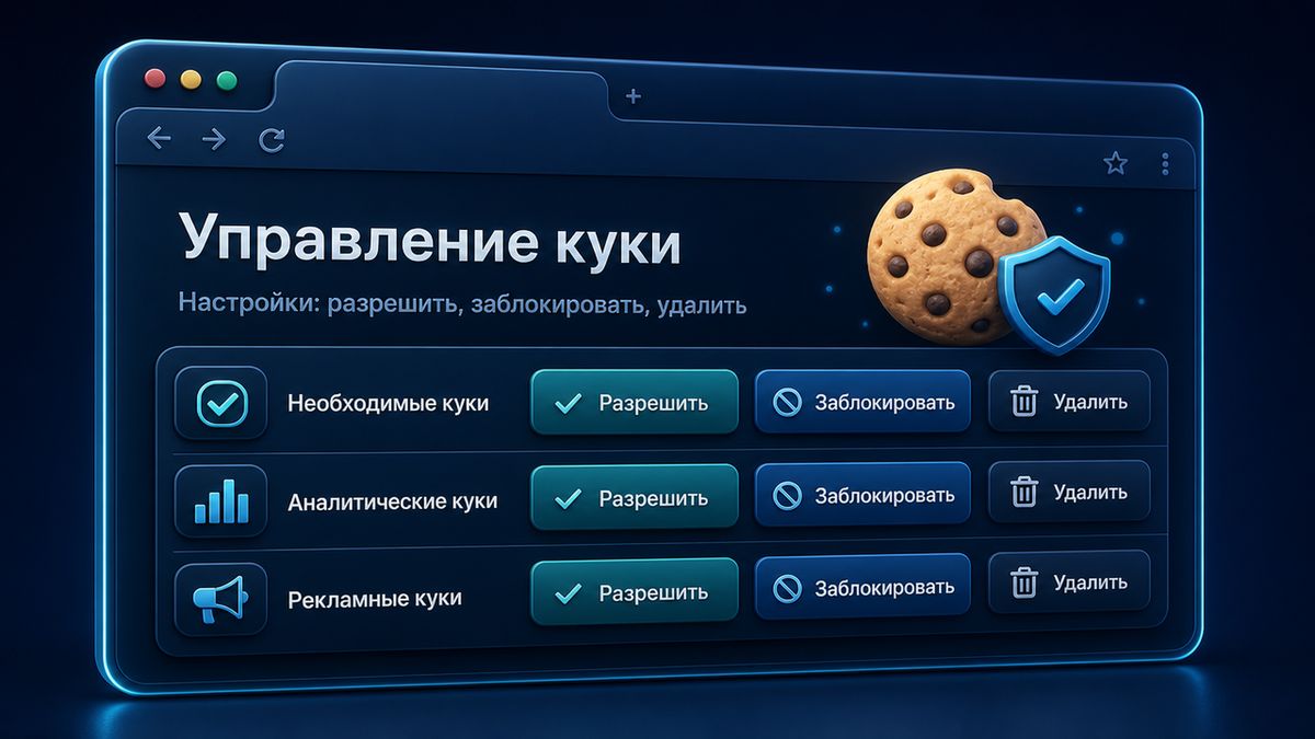 Упраление куки