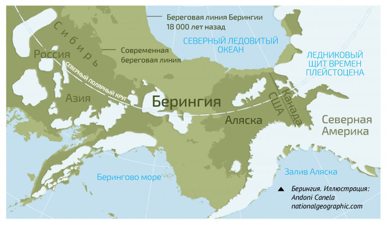 Берингия.