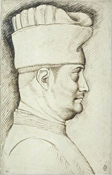 Филиппо Мария Висконти. Рисунок Pisanello - Codex Vallardi https://ru.wikipedia.org/wiki/%D0%A4%D0%B8%D0%BB%D0%B8%D0%BF%D0%BF%D0%BE_%D0%9C%D0%B0%D1%80%D0%B8%D1%8F_%D0%92%D0%B8%D1%81%D0%BA%D0%BE%D0%BD%D1%82%D0%B8#/media/%D0%A4%D0%B0%D0%B9%D0%BB:Pisanello_-_Codex_Vallardi_2484.jpg