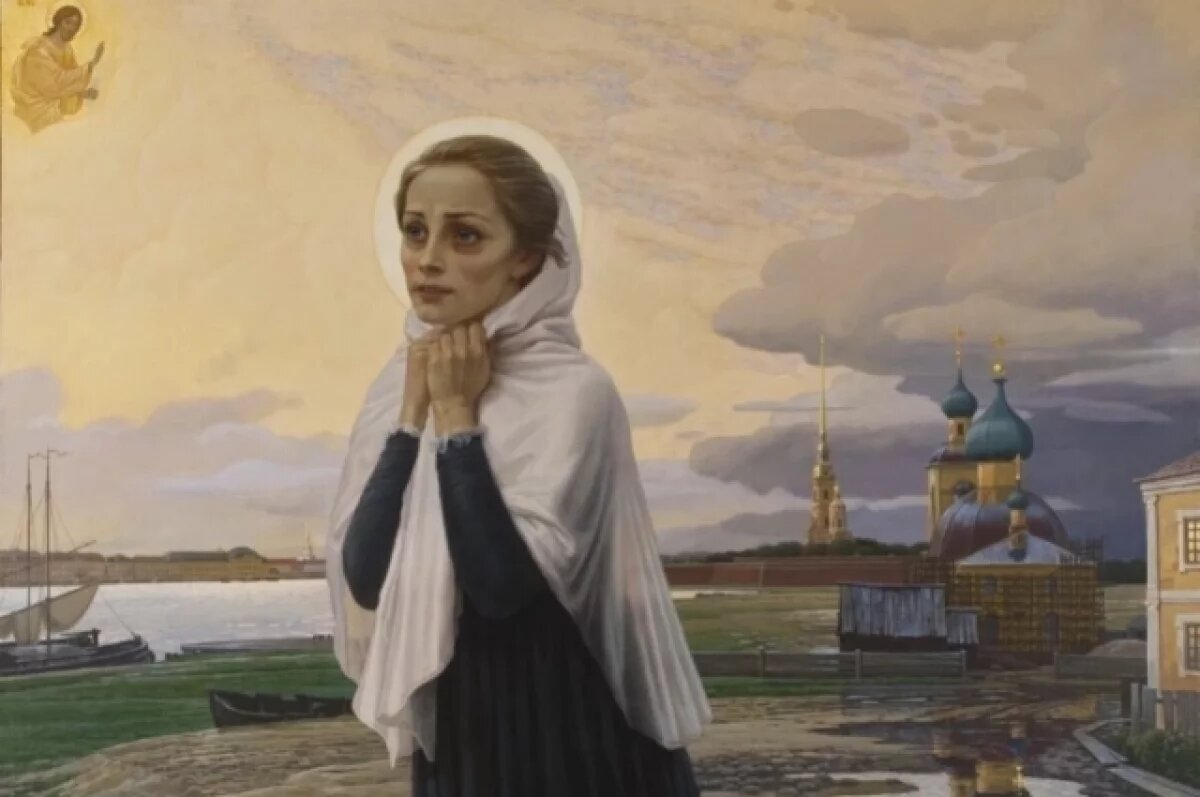    Блаженная все слышит!