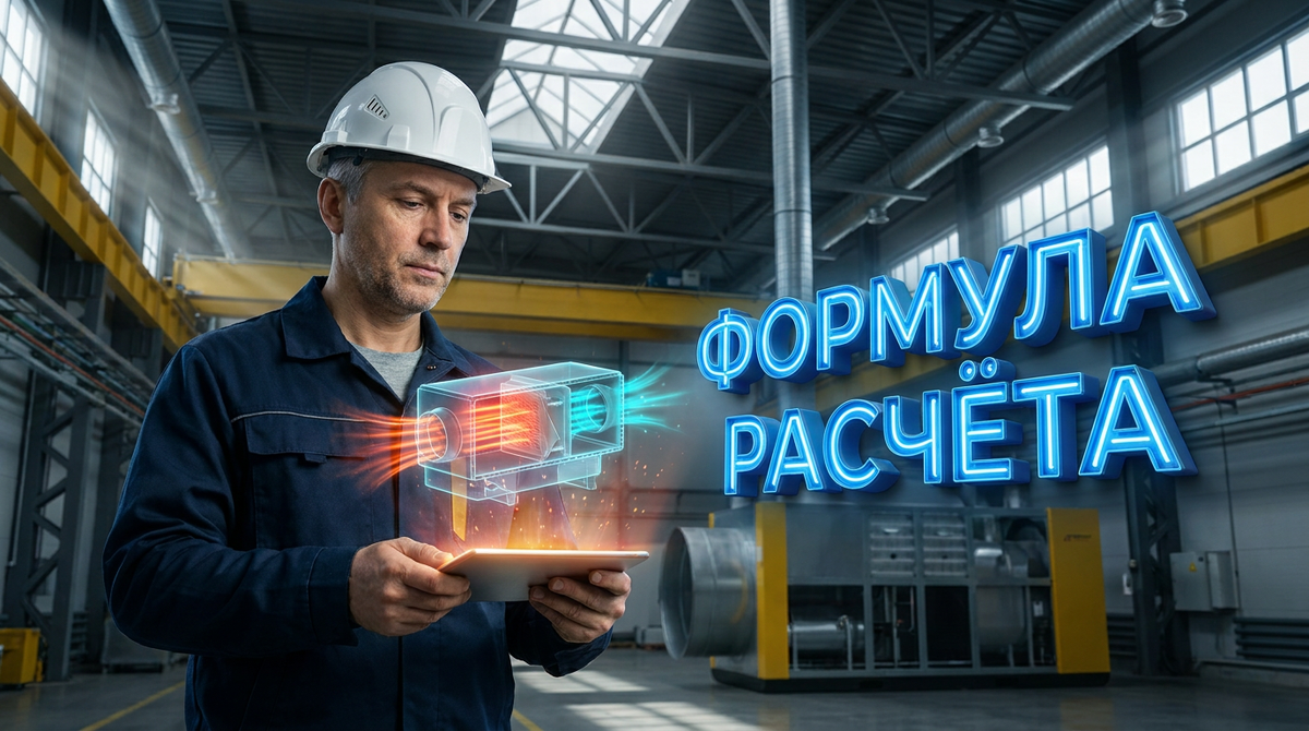   Разобраться в формуле расчета расхода газа для воздушного отопления не так сложно, как кажется. Эта иллюстрация поможет вам в этом! teplovozduh