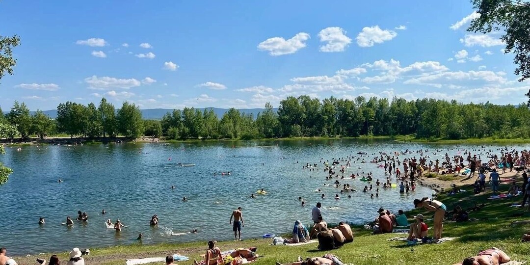 В Красноярске открыли еще одно место для купания. Где?