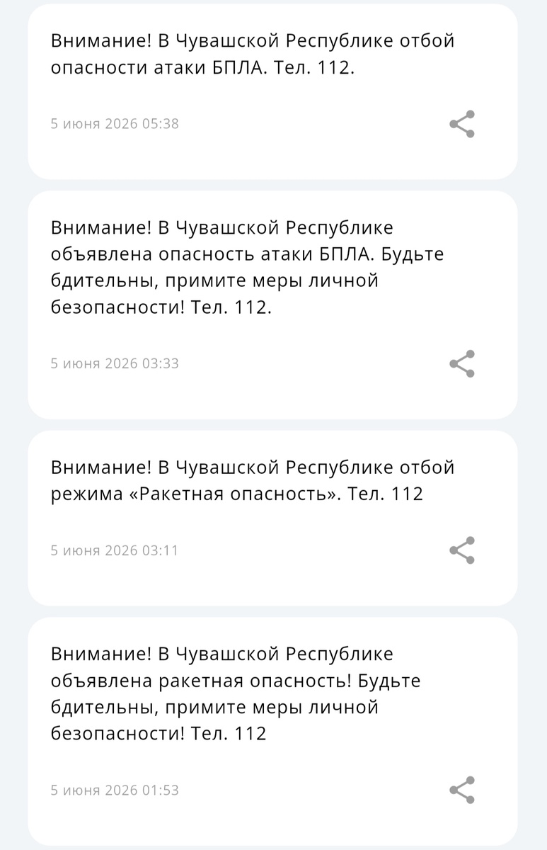 Сообщение от МЧС России