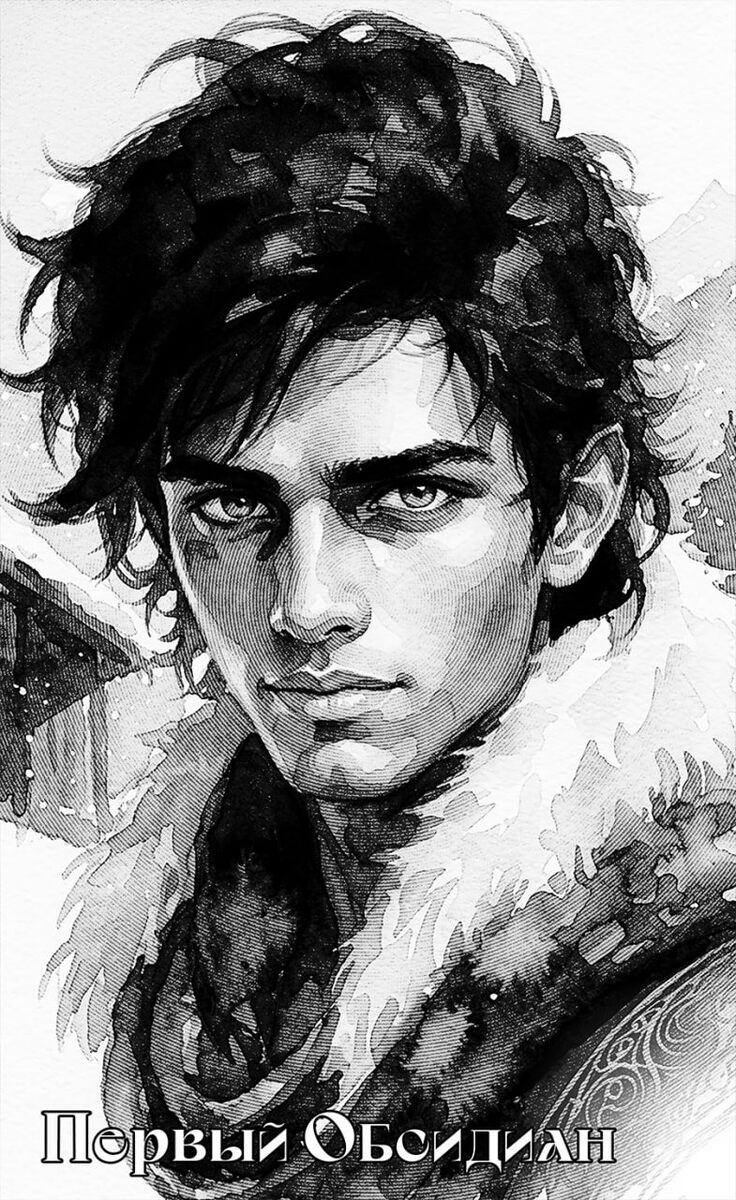 Обсидиановая Триада (иллюстрированная фэнтези повесть на spacefantasy.ru) - книга первая