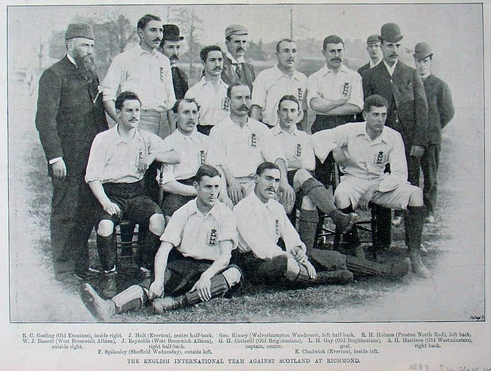 Сборная Англии 1893