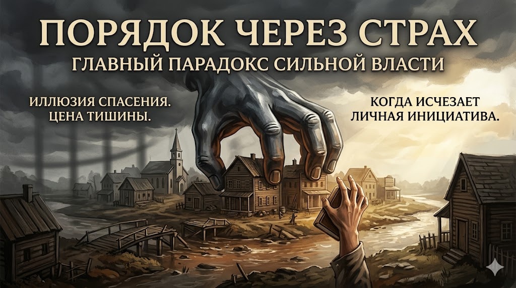 Пружина страха и город на цыпочках