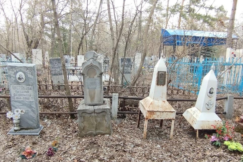    Могилу Волкова, скорее всего, перенесли в 1920-е годы во время ликвидации старых кладбищ. Фото: Алексей Кондратьев и Юрий Латышев/vk.com