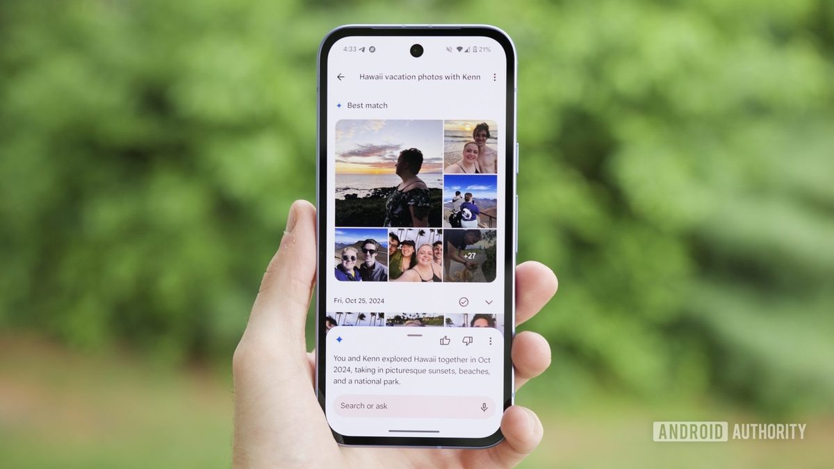 Многие пользователи Google Фото столкнулись с проблемами при поиске изображений после внедрения AI-функций на базе Gemini. Вместо быстрого отображения нужных фотографий поиск теперь часто выдает нерелевантные результаты или обобщенные описания, что особенно критично для…

Источник изображения: Android Authority