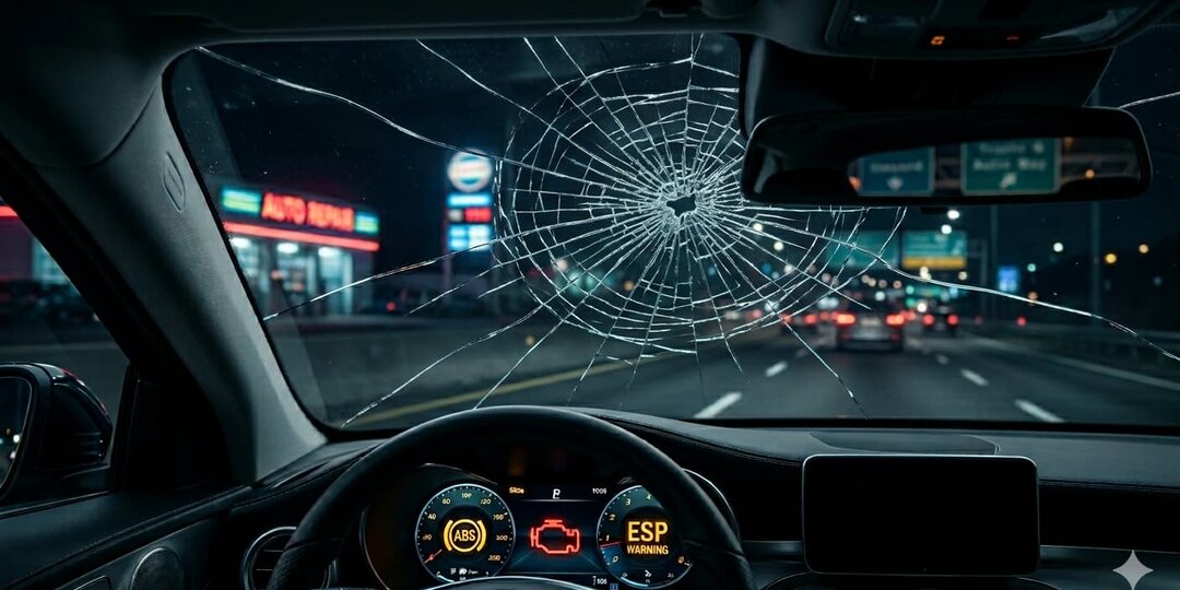 Камень в стекло — минус зарплата: почему замена «лобовухи» на современных авто стала разорением