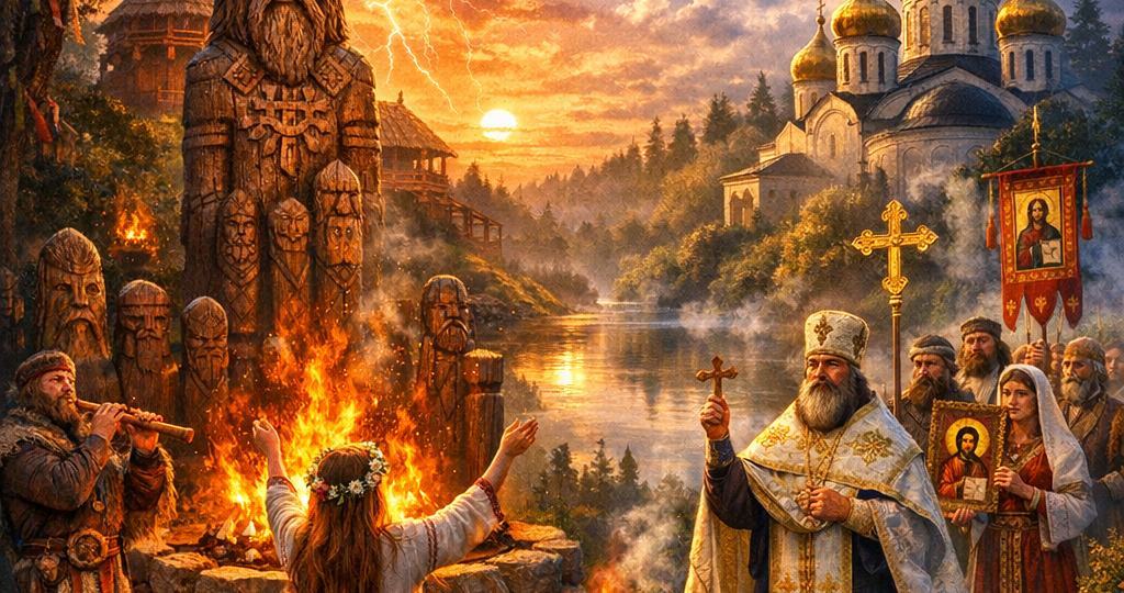 Почему древняя вера предков не исчезла после крещения Руси
