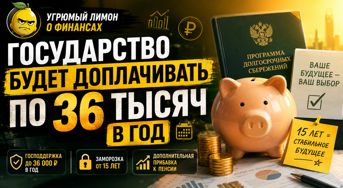 Фото: «Угрюмый лимон о финансах», dzen.ru / lemon_money