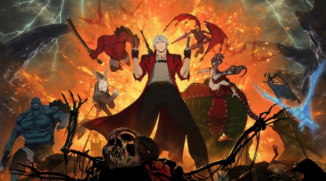     Постер мультсериала «Devil May Cry» (2025-...)/ Netflix