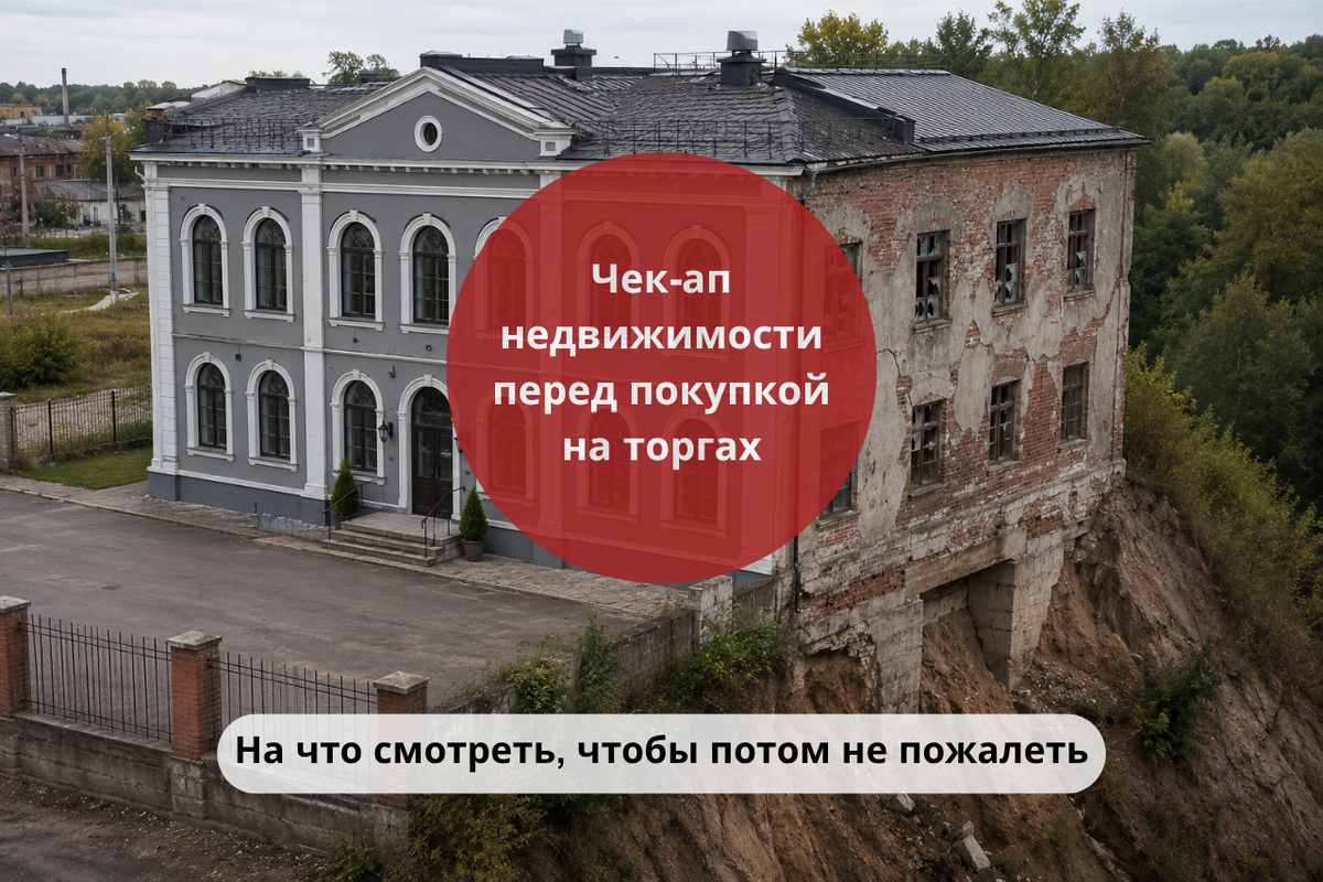 Чек-ап недвижимости перед покупкой на торгах: на что смотреть, чтобы потом не пожалеть / Правовой центр «Два М»