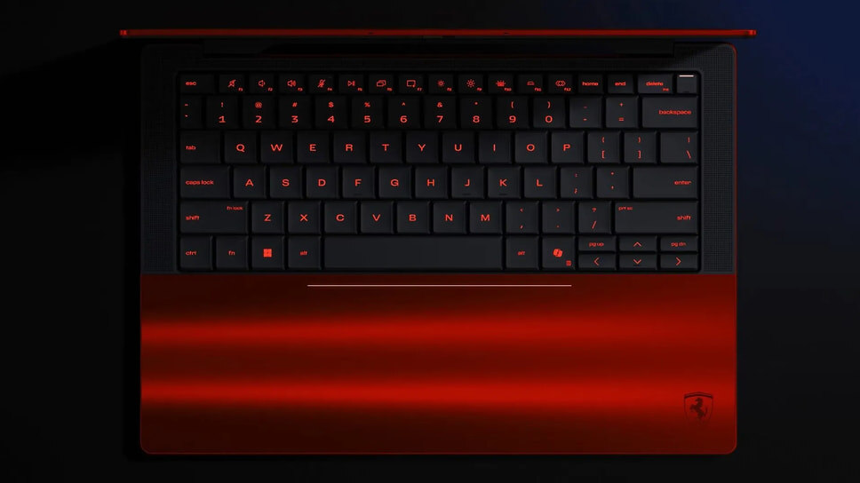 HP Limited Edition Scuderia Ferrari AI PC.📷Фото: Ferrari, HP