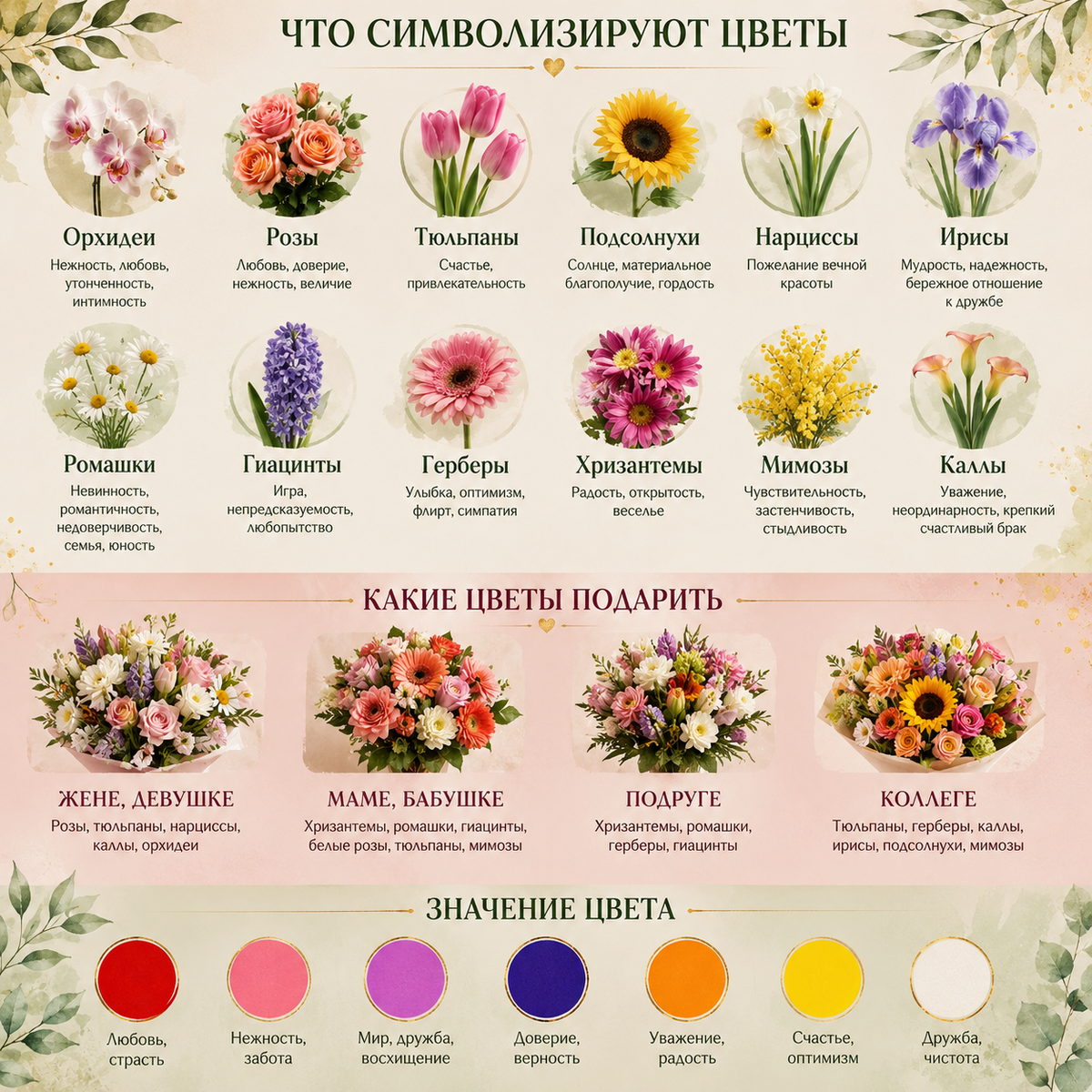 что символизируют цветы