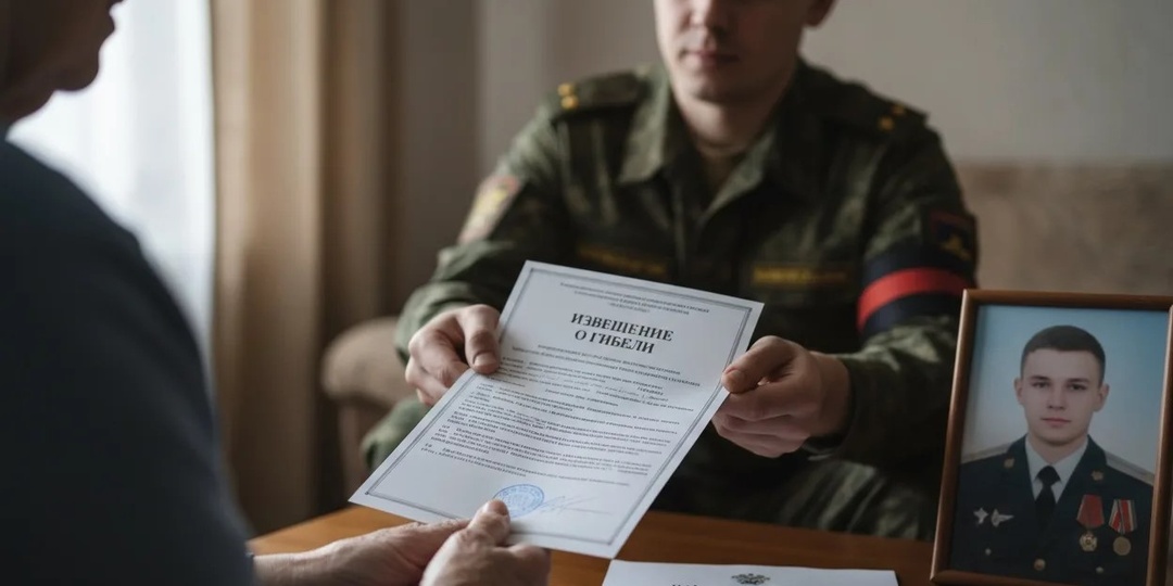 Пошаговый порядок действий при получении извещения о гибели.