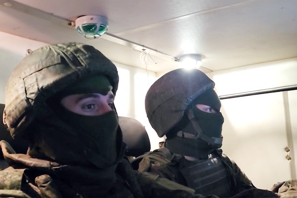    Боевая работа расчета "Панцирь-С"