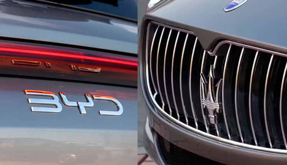 Китайский BYD хочет выкупить Maserati, но эксперты сомневаются в успехе сделки