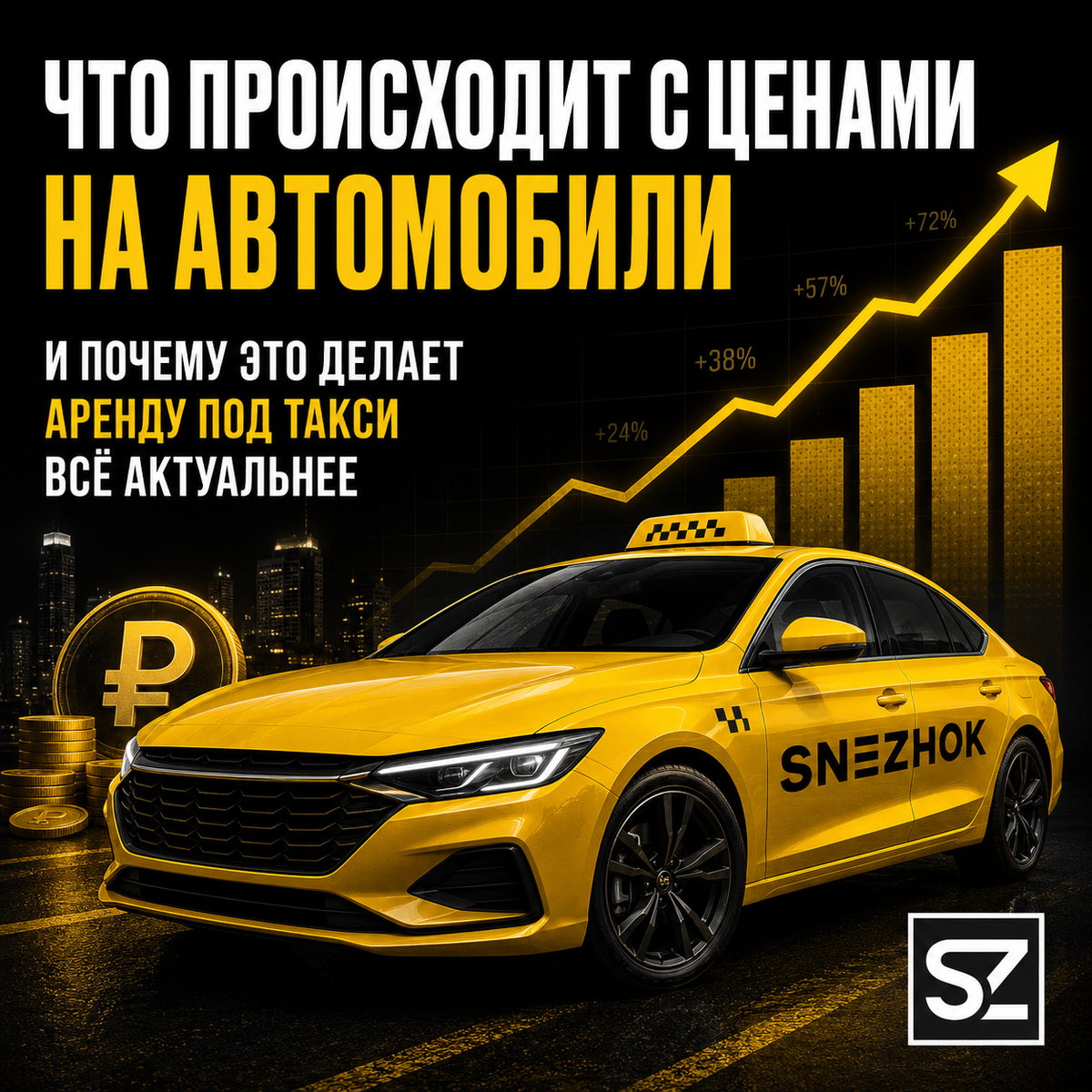 Что происходит с ценами на автомобили и почему аренда под такси всё актуальнее