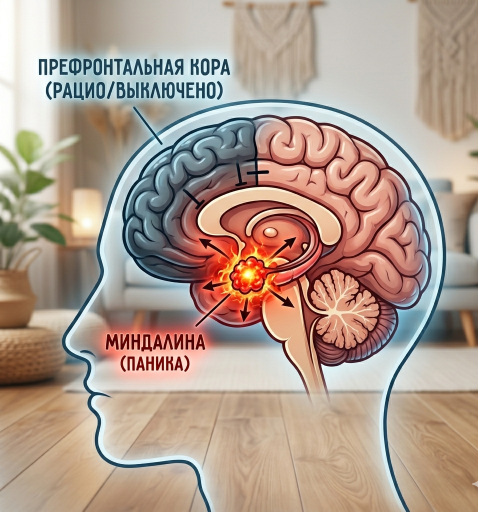 Когда страх выключает мозги