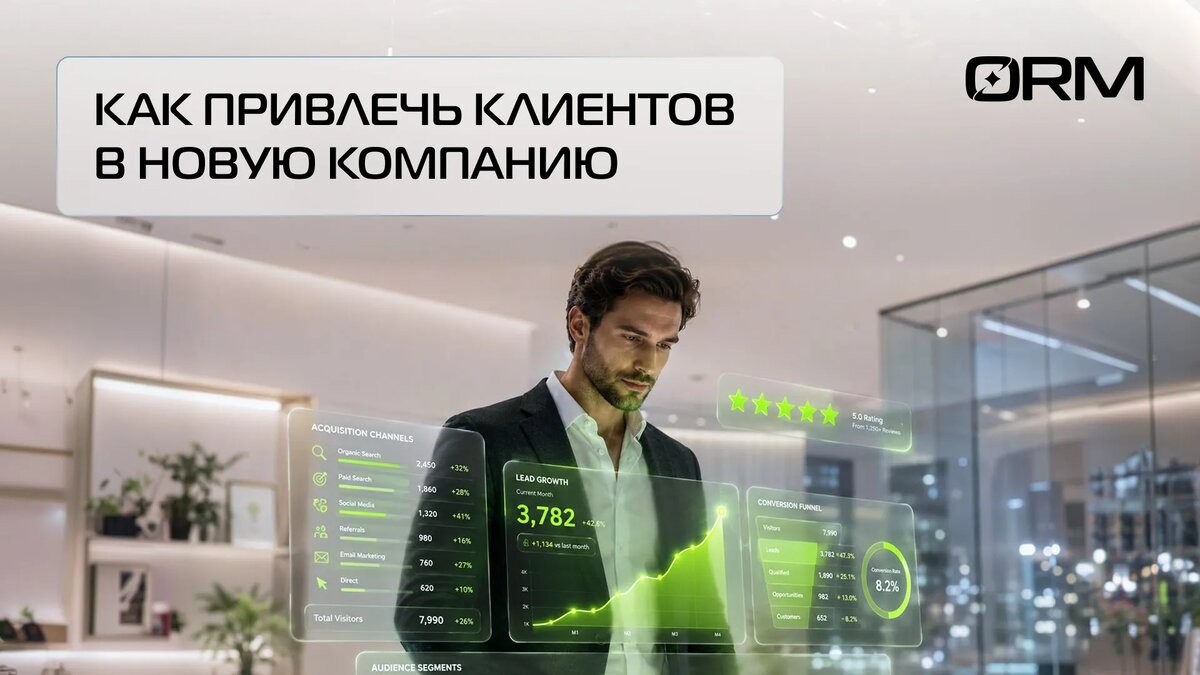 Как новой компании привлекать клиентов – ОРМ Сервис