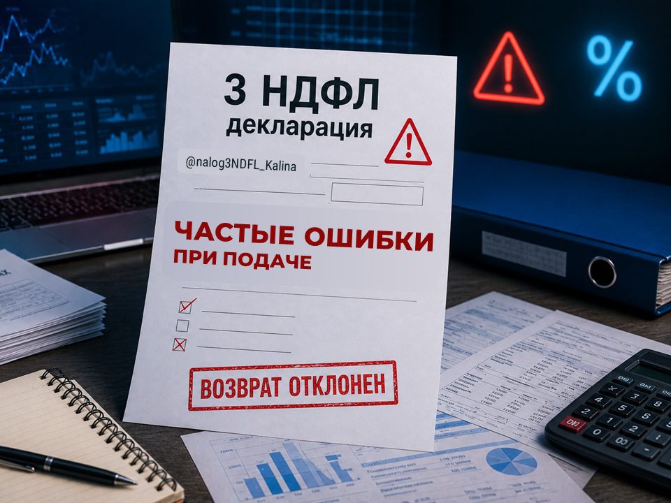 Часто, обращаясь за налоговыми вычетами, допускают одни и те же ошибки