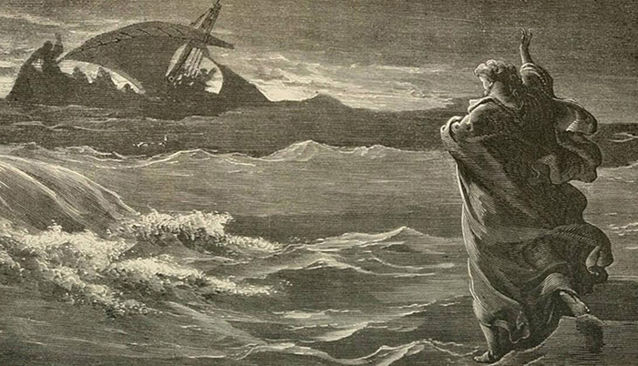 Изображение со страницы 321, книги «Иисус из Назарета: Его жизнь и учение; основанные на четырёх Евангелиях и проиллюстрированные ссылками на нравы, обычаи, религиозные верования и политические институты Его времени» (1869) Лаймана Эббота.
