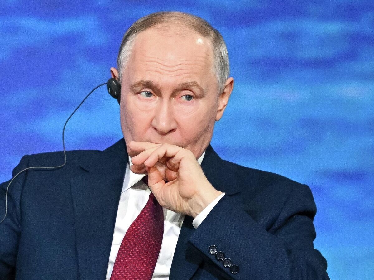    Президент РФ Владимир Путин на пленарном заседании XXIX Петербургского международного экономического форума | © РИА Новости / Сергей Бобылев