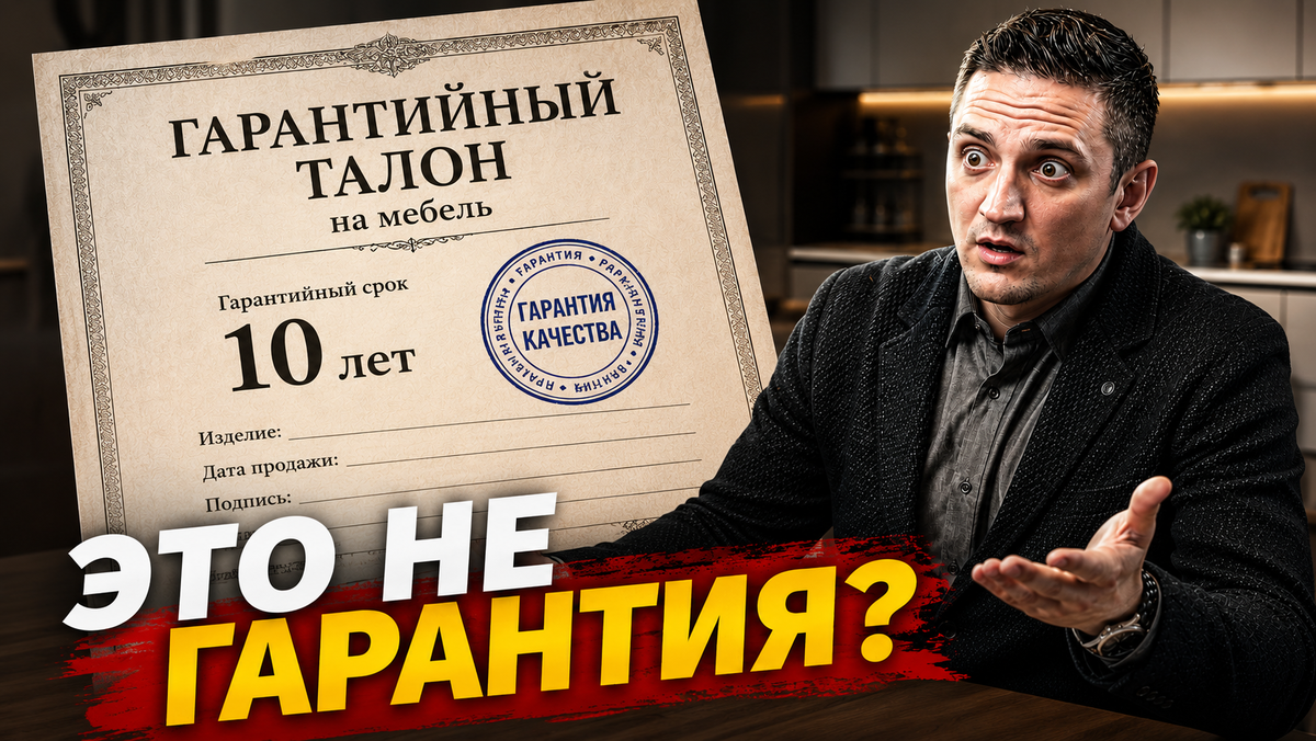 Гарантия на кухню: что она реально покрывает и как не остаться ни с чем
