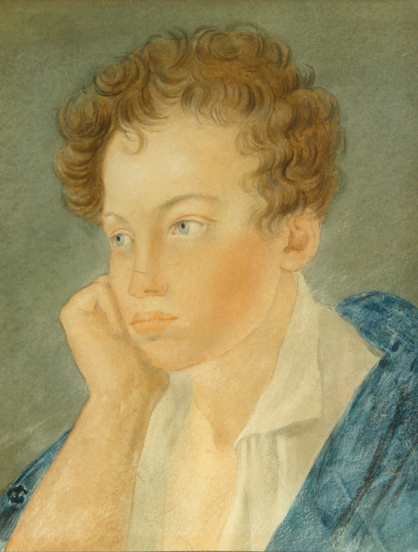 Портрет Пушкина. Акварель Сергея Чирикова. Царское Село, 1810 год. Всероссийский музей А. С. Пушкина / «Арзамас»