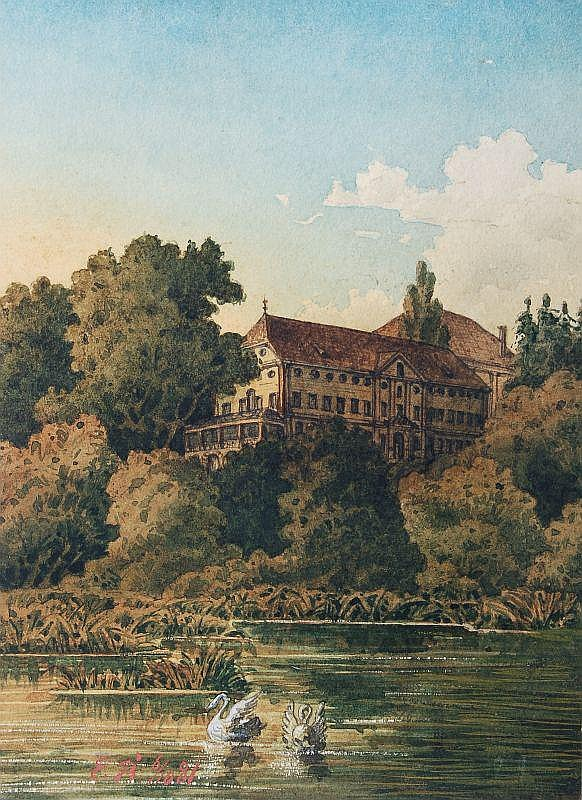 Эмиль Брак — монастырь августинцев в Херренкимзее, 1881