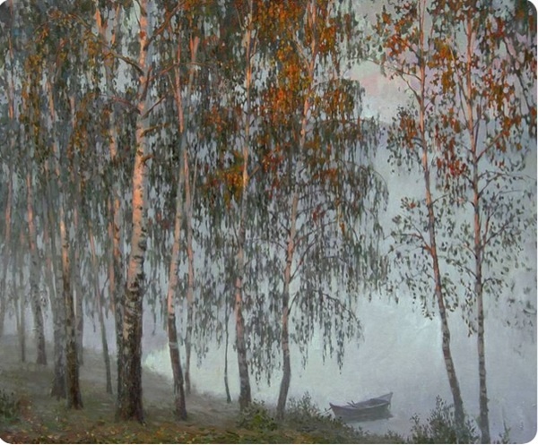 Зяблов. Утро. 2006. Холст, масло. 75х95.