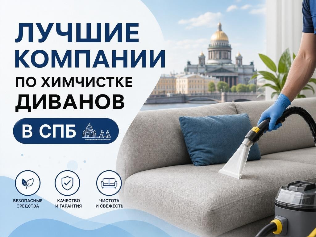 Лучшие компании по химчистке диванов 2026
