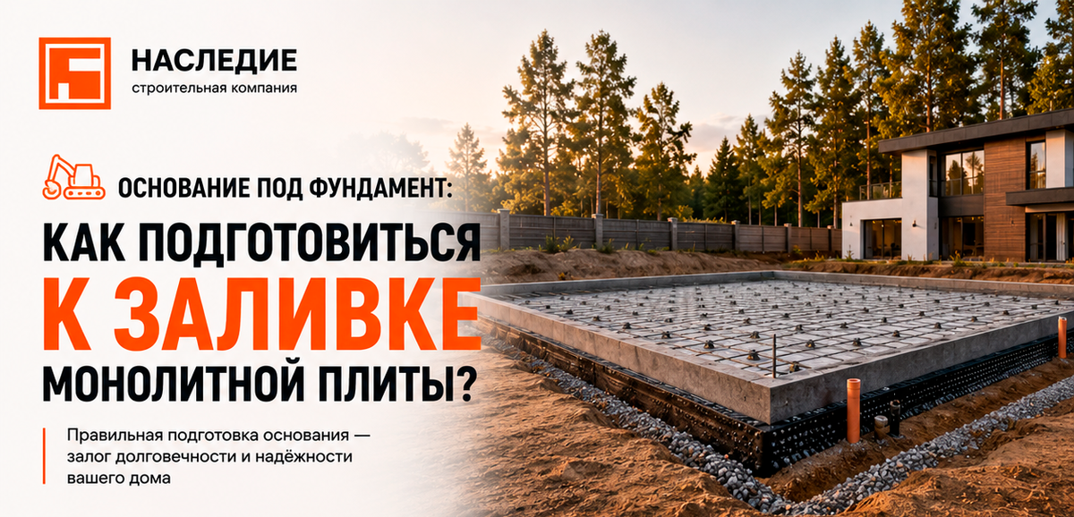 Основание под фундамент