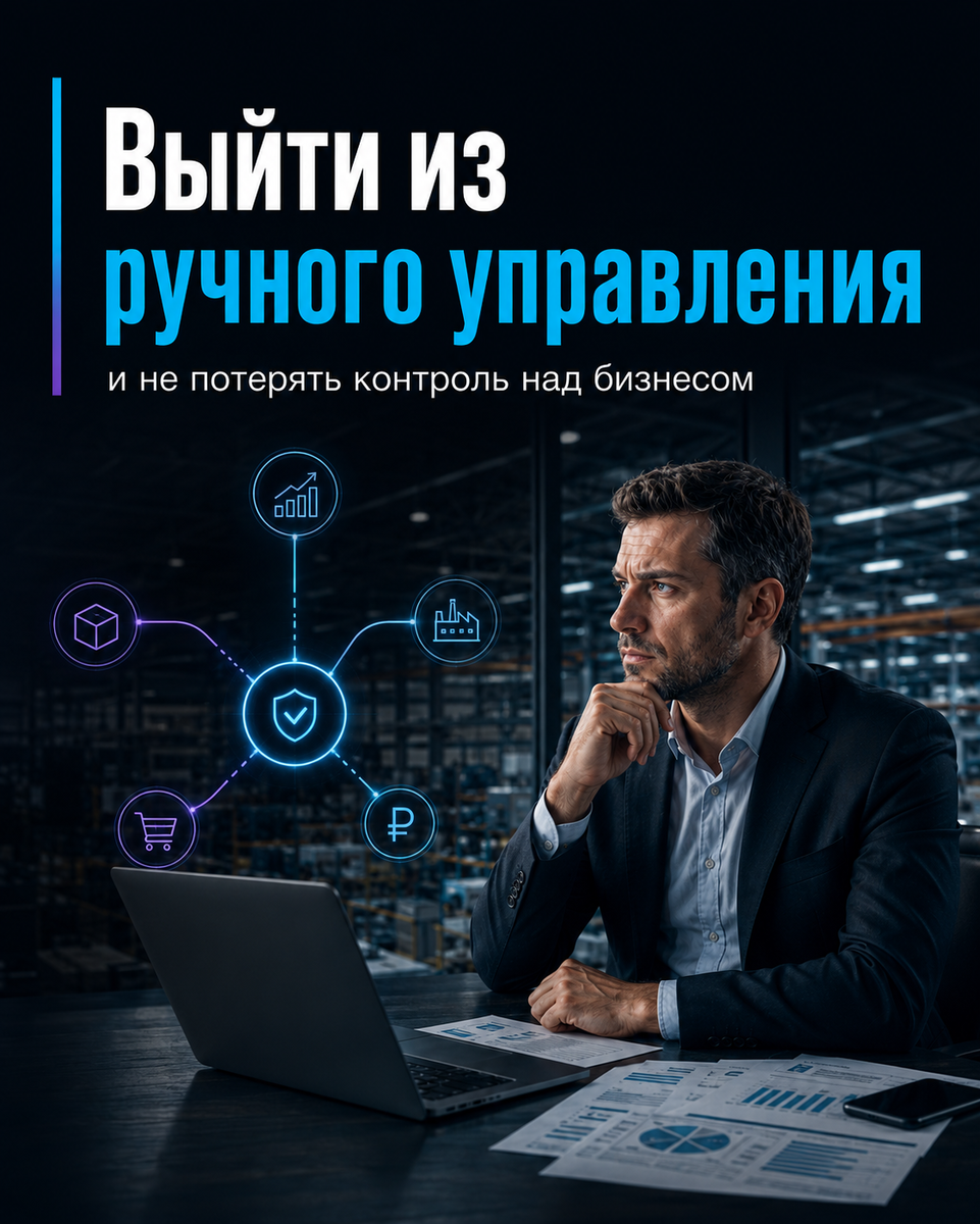 Как собственнику перестать быть главным диспетчером своей компании и перейти к системному управлению без потери контроля.