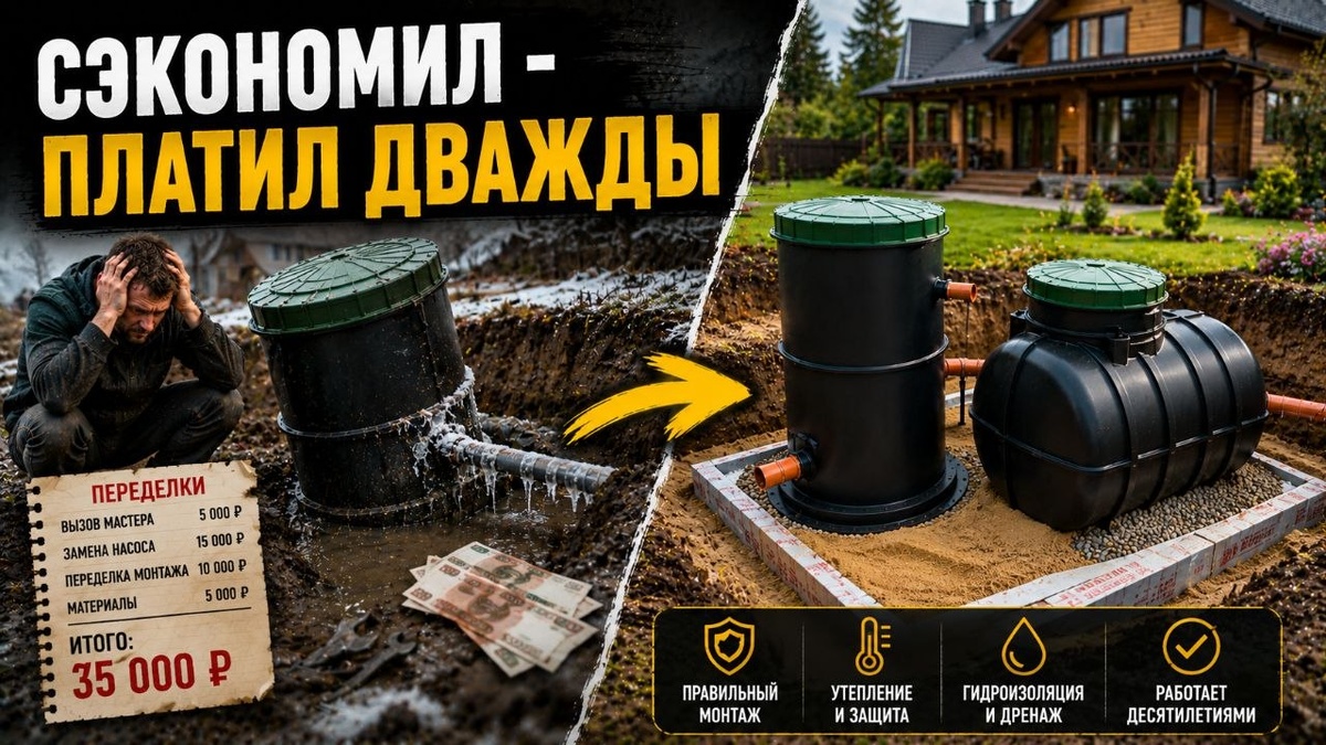 Сэкономил на кессоне потом платил дважды: мой опыт монтажа