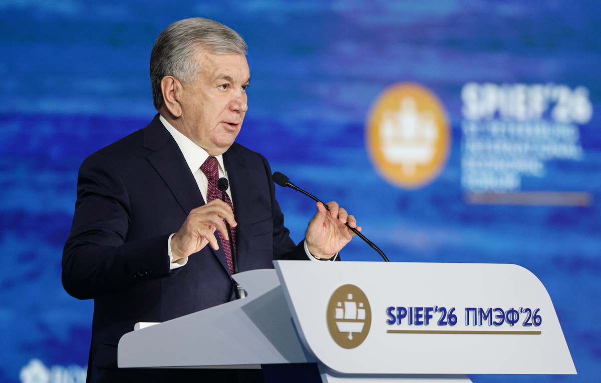    Президент Узбекистана Шавкат Мирзиеев  Владимир Смирнов/ТАСС