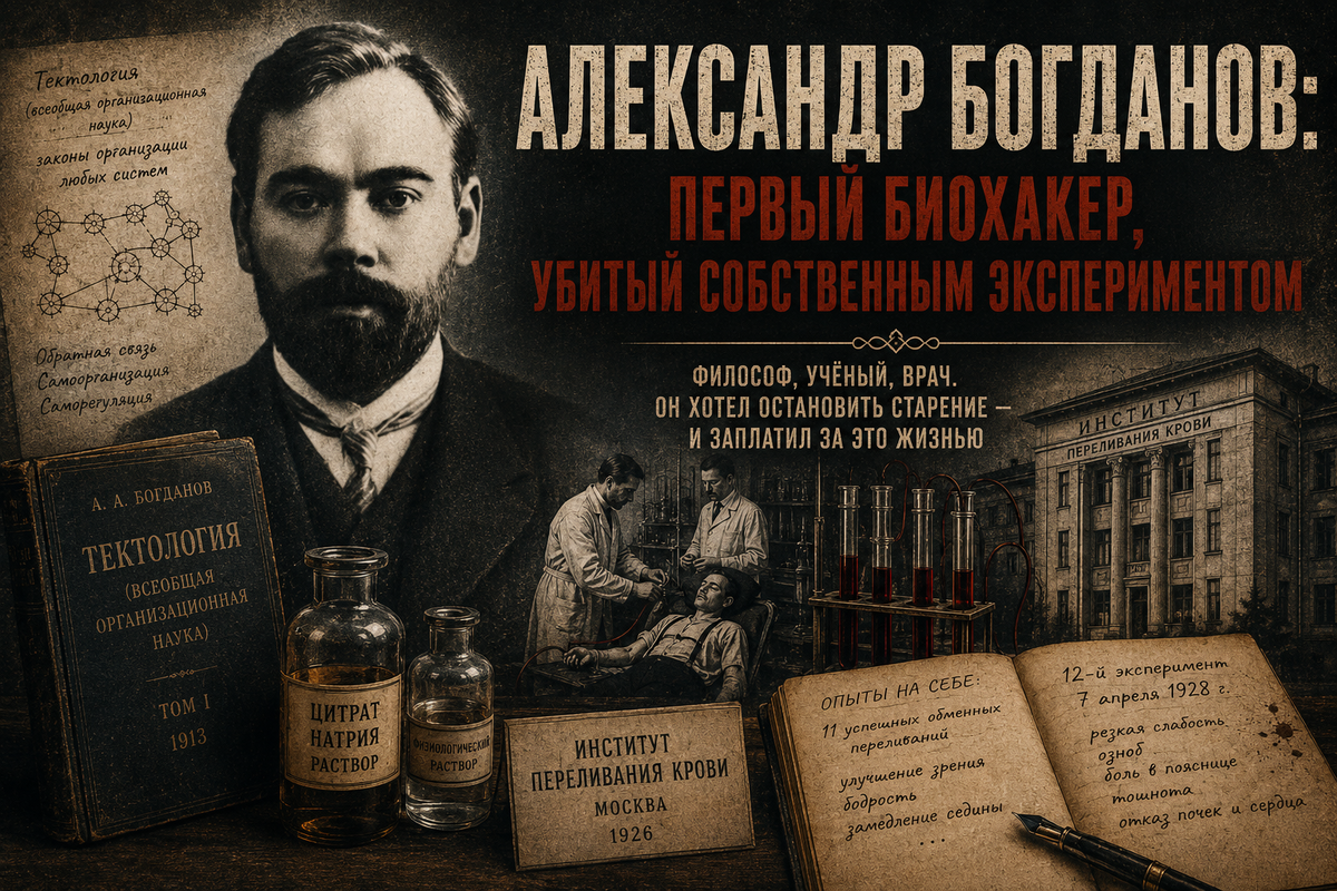 Александр Богданов посвятил жизнь поиску способа победить старение 