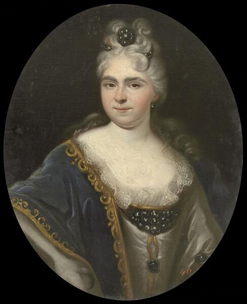 Царевна Наталья Алексеевна. Автор неизвестен. 1714-1716 гг.