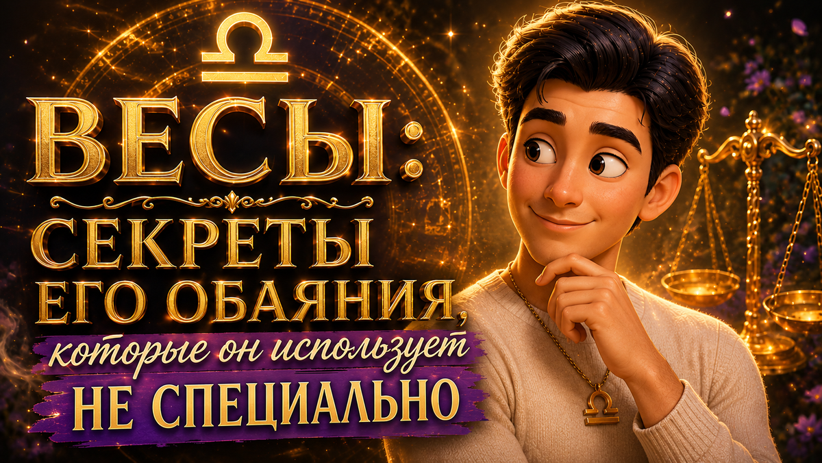 Секреты обаяния мужчин-Весов