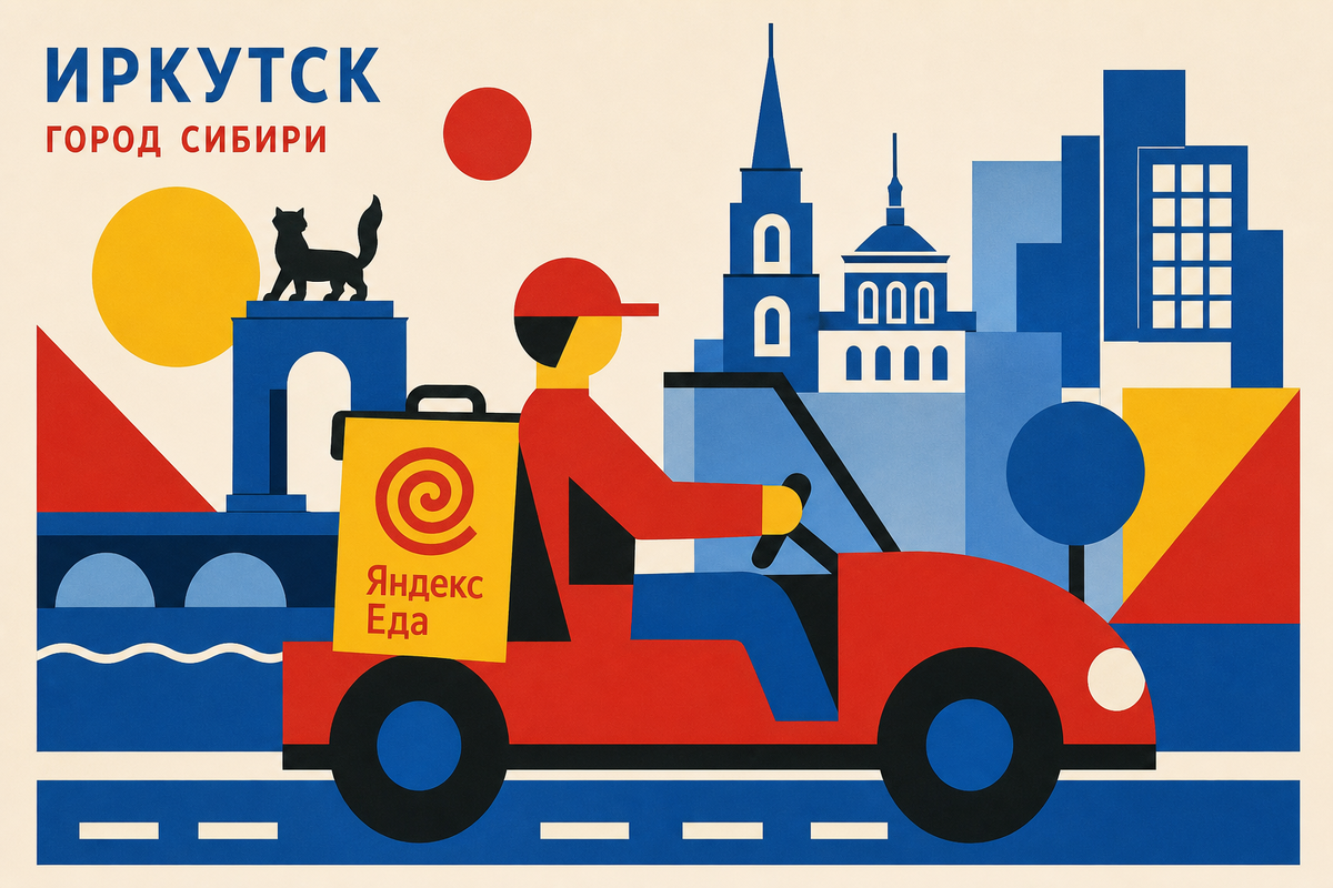 Мой отзыв о работе автокурьером Яндекс Еды в Иркутске