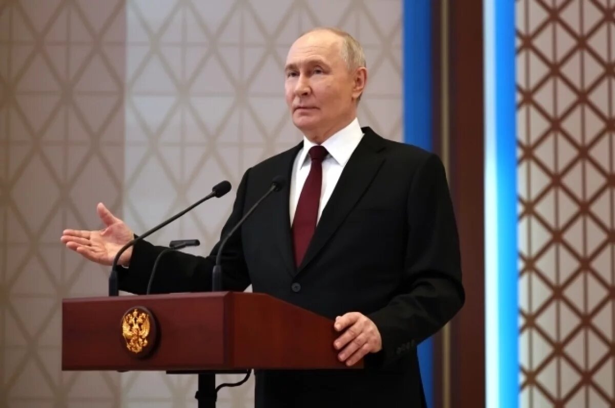    Путин заявил, что Киев получает беспилотники от западных спонсоров