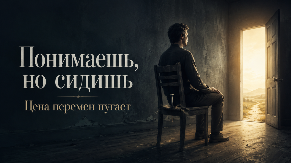 Иногда человек не меняет жизнь не потому, что не понимает. А потому что старая боль уже стала удобной.