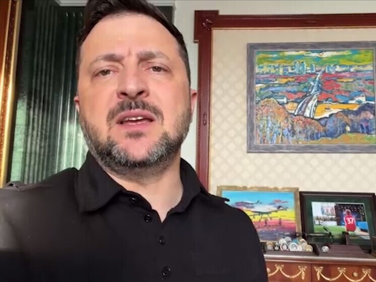     Владимир Зеленский. Фото: кадр из видео.