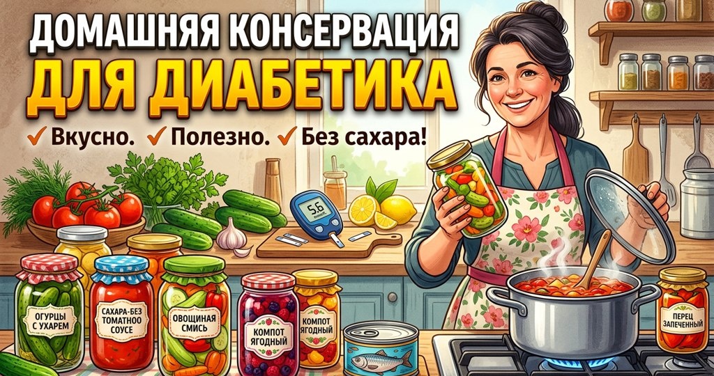 Консервация для диабетика: спасти урожай, не убив здоровье