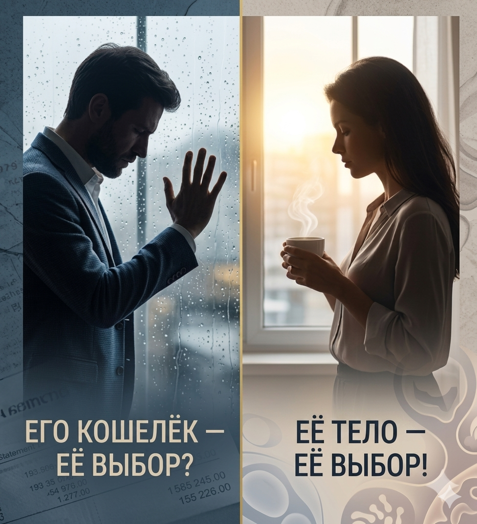 Прямое визуальное воплощение двойного стандарта.