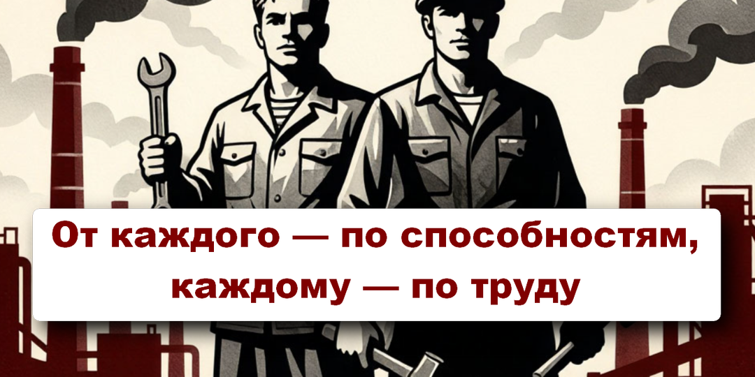 Так по потребностям или по труду? О чем говорится в известной фразе