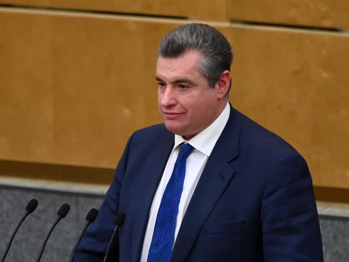   арственной Думы РФ, председатель Комитета по международным делам Леонид Эдуардович Слуцкий | © РИА Новости / Максим Блинов