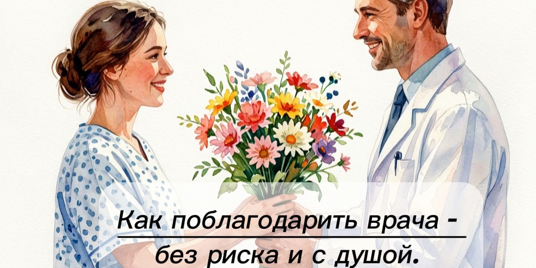 Как поблагодарить врача — без риска и с душой.