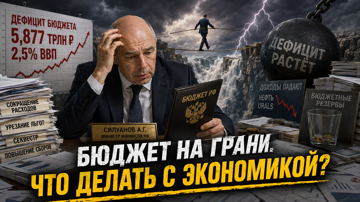 Минфин спокоен: дефицит растёт, но это “не повод для паники